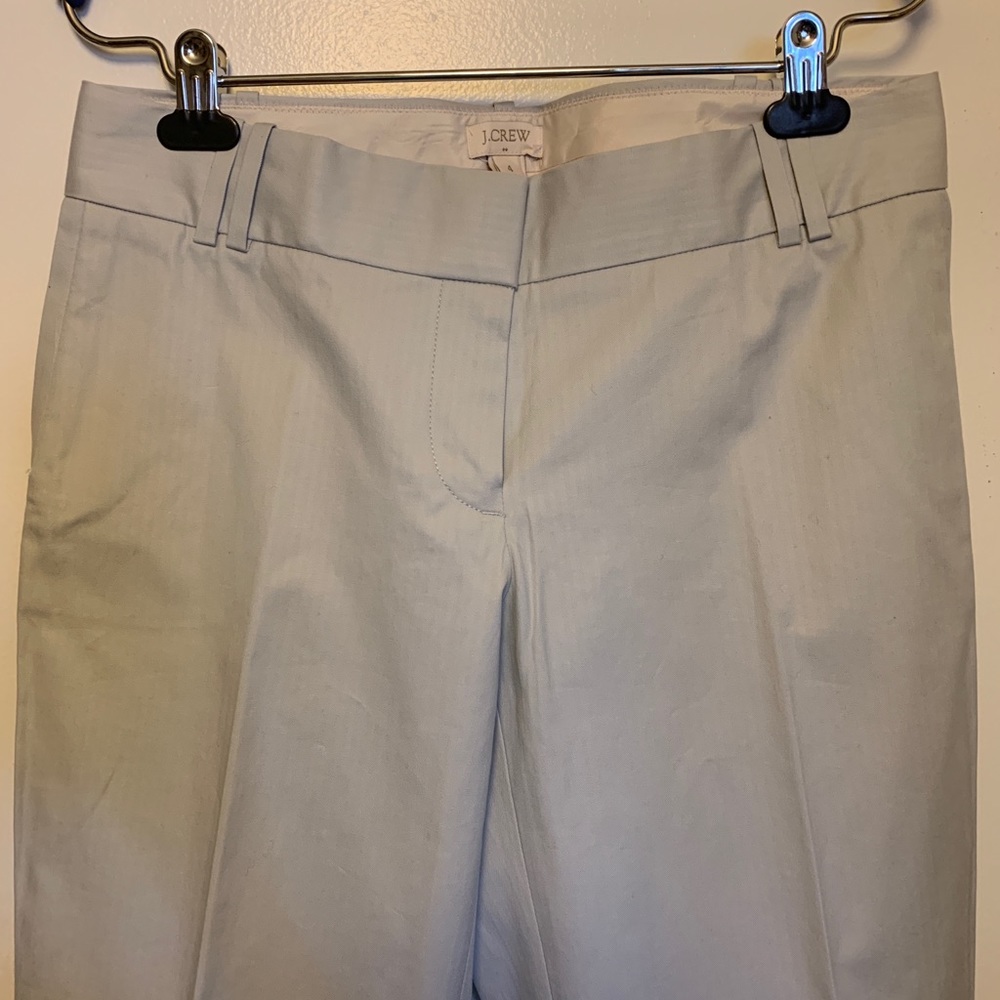 J. Crew Factory Suiting City Fit Pants Grey sz 4